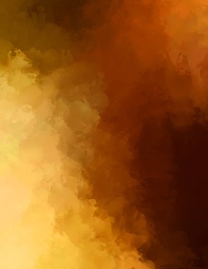 Yaratıcı soyut resim. Artistik fırça darbeleriyle donatılmış. Renkli ve canlı bir illüstrasyon. boyalı sanat.