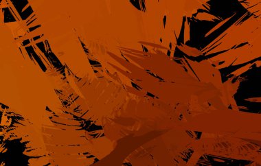 Sanatsal soyut arkaplan. Doku boyalı duvar kağıdı. Boya darbeleriyle yaratıcı bir illüstrasyon. Fırça desenli resim.