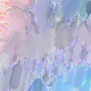 Soyut doku. Yüzeyde etkileyici el yapımı suluboya. Suluboya fırça darbeleri. Modern sanat. Çok renkli arkaplan. Çağdaş duvar sanatı. Renkli bir fon. 2d illüstrasyon.