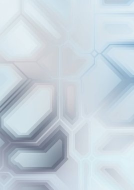 Renkli ve canlı geometrik şekiller katmanları var. Bir teknoloji planının dijital illüstrasyonu. Gelecekçi tasarım şablonu.