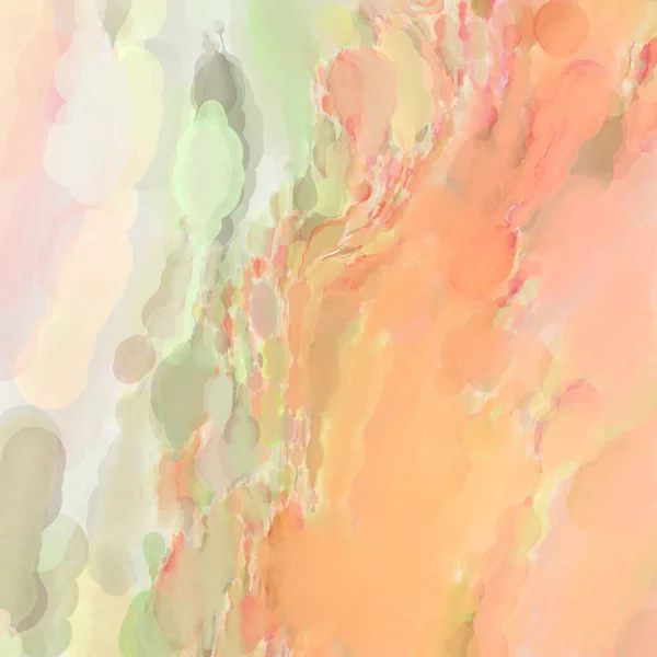 Yumuşak Suluboya Duvar Kağıdı Hafifçe Fırçalanmış Renkleri Olan Sanatsal Bir — Stok fotoğraf