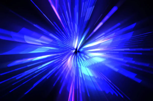 Fütürist mercek patlaması. Parlayan parçacıkları ve çizgileri olan ışık patlaması yıldızı. Güzel soyut ışın arkaplanı.