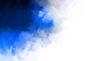 Modern sanat. Taranmış Boyalı Soyut Arkaplan. Fırça darbesi ile boyanmış. Boya darbeleri. 2B Görüntü.