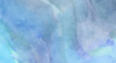 Yumuşak suluboya duvar kağıdı. Hafifçe fırçalanmış renkleri olan sanatsal bir resim. Pastel renkler arkaplana dokunmuş. Soyut duvar sanatı..