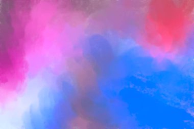 Suluboya fırça darbeleri. Modern sanat. Soyut doku. 2D çizim. Yüzeyde etkileyici el yapımı suluboya. Renkli bir fon. Çok renkli arkaplan. Çağdaş duvar sanatı. 