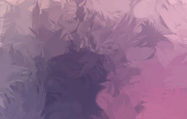 Vahşi fırça darbeleri. Taranmış Boyalı Soyut Arkaplan. Fırça darbesi ile boyanmış. Boya darbeleri. 2B Görüntü.