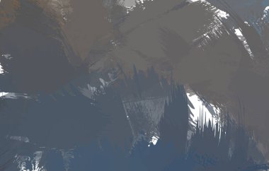 Sanatsal soyut arkaplan. Doku boyalı duvar kağıdı. Boya darbeleriyle yaratıcı bir illüstrasyon. Fırça desenli resim.