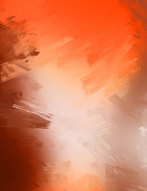 Sanatsal soyut arkaplan. Doku boyalı duvar kağıdı. Boya darbeleriyle yaratıcı bir illüstrasyon. Fırça desenli resim.