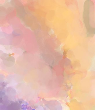 Taranmış Boyalı Soyut Arkaplan. Fırça darbesi ile boyanmış. Boya darbeleri. 2B Görüntü.