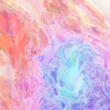 Çağdaş sanat. El işçiliğinin renkli dokusu. Modern resim. Yüzeyde suluboya vuruşlar. Sanatsal arkaplan resmi. Tablo üzerinde soyut resim. Fırça darbeleri. 