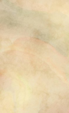 Alkol mürekkebini andıran rahatlatıcı fırça darbelerinin modern resmi. Poster, duvar sanatı, afiş, kart, kitap kapağı veya ambalaj için pastel renkli suluboya resim.