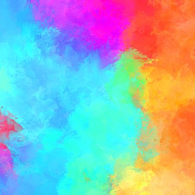 Boya darbeleri. 2D İllüstrasyon. Taranmış Boyalı Soyut Arkaplan. Fırça darbesi ile boyanmış. Modern sanat.