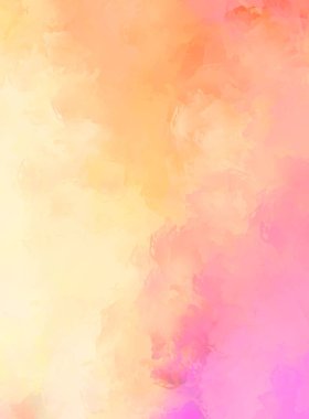 Renkli fırça darbelerinin 2D çizimi. Dekoratif desenli resim. canlı boya desenli arkaplan.