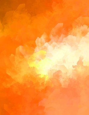 Yaratıcı soyut resim. Artistik fırça darbeleriyle donatılmış. Renkli ve canlı bir illüstrasyon. boyalı sanat.