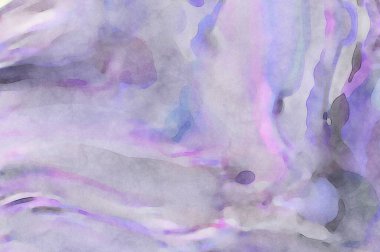 El yapımı sürreal soyut desenli suluboya. Modern sanatsal resim. 2D çizim. Arkaplan boyası karışımı. Yaratıcı duvar sanatı. Çağdaş sanat