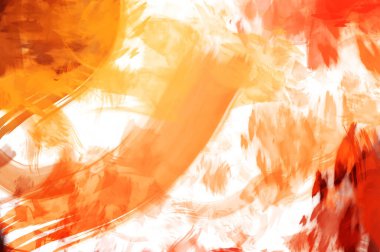 Sanatsal soyut arkaplan. Doku boyalı duvar kağıdı. Boya darbeleriyle yaratıcı bir illüstrasyon. Fırça desenli resim.