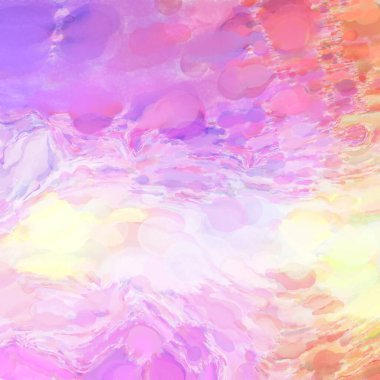 Çağdaş sanat. El işçiliğinin renkli dokusu. Modern resim. Yüzeyde suluboya vuruşlar. Sanatsal arkaplan resmi. Tablo üzerinde soyut resim. Fırça darbeleri. 