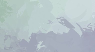 Fırça darbesi ile boyanmış. Sanatsal canlılık ve renkli duvar kâğıdı. Kaotik resim. Taranmış Boyalı Soyut Arkaplan. 