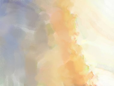 Taranmış Boyalı Soyut Arkaplan. Fırça darbesi ile boyanmış. Boya darbeleri. 2B Görüntü.