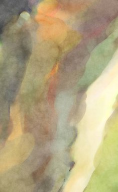 El yapımı sürreal soyut desenli suluboya. Modern sanatsal resim. 2D çizim. Arkaplan boyası karışımı. Yaratıcı duvar sanatı. Çağdaş sanat