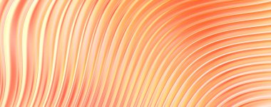 Soyut arkaplan. Renkli dalgalı yansıtıcı duvar kağıdı. Duvar kağıdı, afiş, arkaplan, kart, kitap kapağı veya web sitesi için grafiksel resimleme.