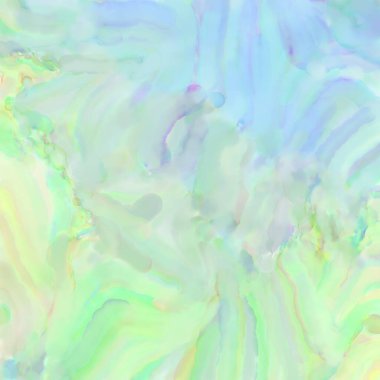 Soyut doku. Yüzeyde etkileyici el yapımı suluboya. Suluboya fırça darbeleri. Modern sanat. Çok renkli arkaplan. Çağdaş duvar sanatı. Renkli bir fon. 2d illüstrasyon.