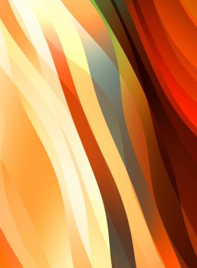 Soyut arkaplan. Renkli dalgalı tasarım duvar kağıdı. yaratıcı grafik 2D çizim. Dinamik şekilli modaya uygun sıvı örtüsü.