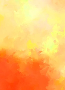 Yaratıcı soyut resim. Artistik fırça darbeleriyle donatılmış. Renkli ve canlı bir illüstrasyon. boyalı sanat.