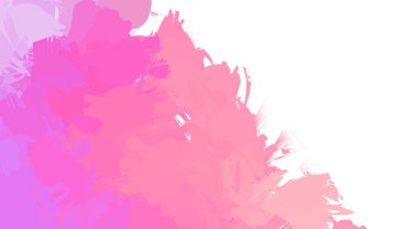 Taranmış Boyalı Soyut Arkaplan. Vahşi kaotik fırça darbeleri. Boya darbeleri. 2D İllüstrasyon. Fırça darbeli resim. 