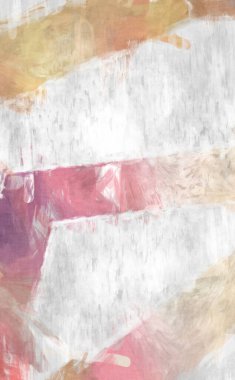 Soyut arkaplanda pürüzlü fırça darbeleri. Fırça boyası. Renkli boya darbeleri. Eşsiz duvar sanatı. Tuvaldeki modern sanat. Renkli çağdaş sanat eserleri. 