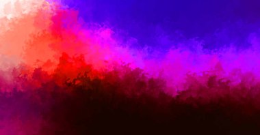 Taranmış Boyalı Soyut Arkaplan. Fırça darbesi ile boyanmış. Sanatsal canlılık ve renkli duvar kağıdı.