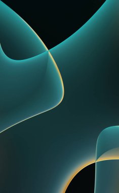 Soyut arkaplan. Değişken renk değişim dalgaları, dinamik hareketlerle. Işık dalgalarının neon renkli soyut tasarımı. Duvar kağıdı, afiş, arkaplan, kart, kitap illüstrasyonu, web sitesi.