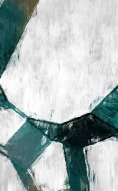 Soyut arkaplanda pürüzlü fırça darbeleri. Fırça boyası. Renkli boya darbeleri. Eşsiz duvar sanatı. Tuvaldeki modern sanat. Renkli çağdaş sanat eserleri. 