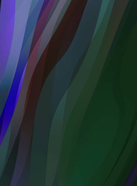 Soyut arkaplan. Renkli dalgalı tasarım duvar kağıdı. yaratıcı grafik 2D çizim. Dinamik şekilli modaya uygun sıvı örtüsü.