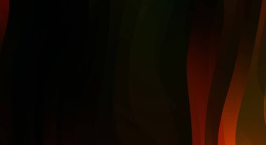 Soyut arkaplan. Renkli dalgalı tasarım duvar kağıdı. yaratıcı grafik 2D çizim. Dinamik şekilli modaya uygun sıvı örtüsü.