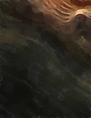 Modern sanat. Renkli çağdaş sanat eserleri. Renkli boya darbeleri. Soyut arkaplanda fırça darbeleri. fırça boyası.