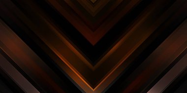 Soyut parlayan geometrik ışıklar arka planda. Fraktal simetrik grafik çizimi. Parıldayan ve parıldayan çubukları kesiştir.