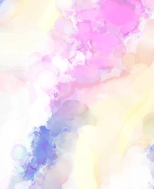 Taranmış Boyalı Soyut Arkaplan. Fırça darbesi ile boyanmış. Boya darbeleri. 2B Görüntü.