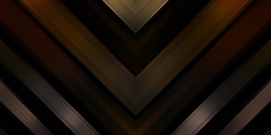 Soyut parlayan geometrik ışıklar arka planda. Fraktal simetrik grafik çizimi. Parıldayan ve parıldayan çubukları kesiştir.