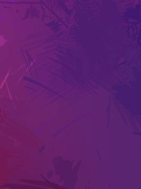 Fırça darbesi ile boyanmış. Sanatsal canlılık ve renkli duvar kâğıdı. Kaotik resim. Taranmış Boyalı Soyut Arkaplan. 