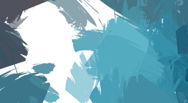 Renkli fırça darbelerinin 2B çizimi. Dekoratif doku resmi. Canlı boya desenli arka plan. Kaotik fırça darbeleri resim.