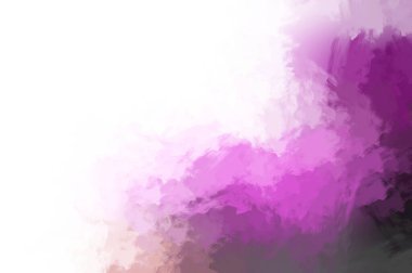 Renkli fırça darbelerinin 2D çizimi. Dekoratif desenli resim. canlı boya desenli arkaplan.