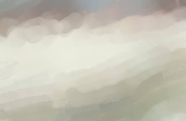 Alkol mürekkebini andıran rahatlatıcı fırça darbelerinin modern resmi. Poster, duvar sanatı, afiş, kart, kitap kapağı veya ambalaj için pastel renkli suluboya resim.