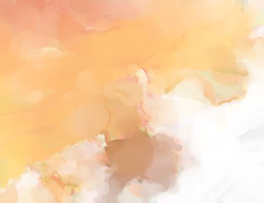 2D çizim. Sanatsal arkaplan resmi. Tablo üzerinde soyut resim. Çağdaş sanat. El yapımı resim. Renkli doku. Modern sanat eserleri. Yüzeyde suluboya fırça darbeleriyle boyama.