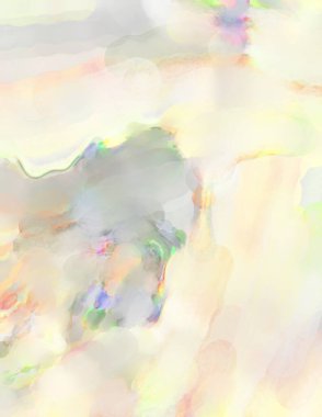 Çağdaş sanat. El yapımı resim. Modern sanat eserleri. Yüzeyde suluboya fırça darbeleriyle resim yapmak. 2D çizim. Sanatsal arkaplan resmi. Tablo üzerinde soyut resim. Renkli doku.