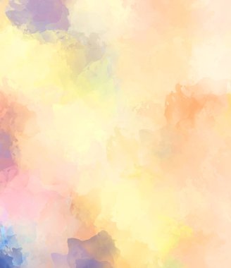 Yaratıcı soyut resim. Artistik fırça darbeleriyle donatılmış. Renkli ve canlı bir illüstrasyon. boyalı sanat.