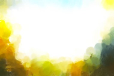 Yüzeyde suluboya vuruşlar. Sanatsal arkaplan resmi. Tablo üzerinde soyut resim. Fırça darbeleri. Çağdaş sanat. El işçiliğinin renkli dokusu. Modern resim.