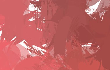 Sanatsal soyut arkaplan. Doku boyalı duvar kağıdı. Boya darbeleriyle yaratıcı bir illüstrasyon. Fırça desenli resim.