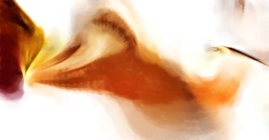 Modern sanat. Renkli çağdaş sanat eserleri. Renkli boya darbeleri. Soyut arkaplanda fırça darbeleri. fırça boyası.