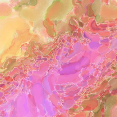 Çağdaş sanat. El işçiliğinin renkli dokusu. Modern resim. Yüzeyde suluboya vuruşlar. Sanatsal arkaplan resmi. Tablo üzerinde soyut resim. Fırça darbeleri. 